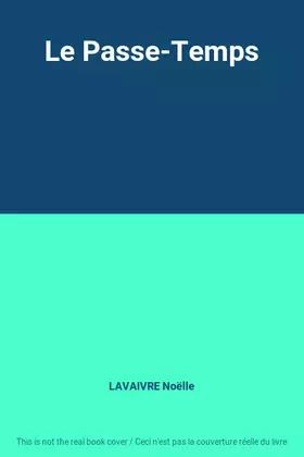 Couverture du produit · Le Passe-Temps
