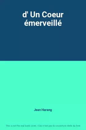 Couverture du produit · d' Un Coeur émerveillé