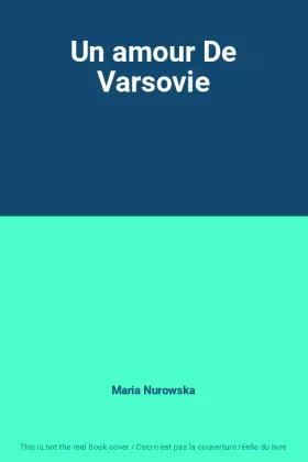 Couverture du produit · Un amour De Varsovie