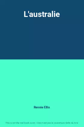 Couverture du produit · L'australie