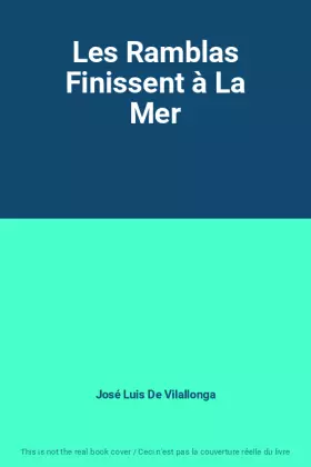 Couverture du produit · Les Ramblas Finissent à La Mer