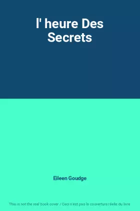 Couverture du produit · l' heure Des Secrets