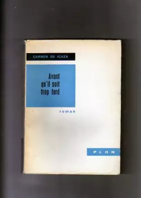 Couverture du produit · Avant qu' Il Soit Trop Tard