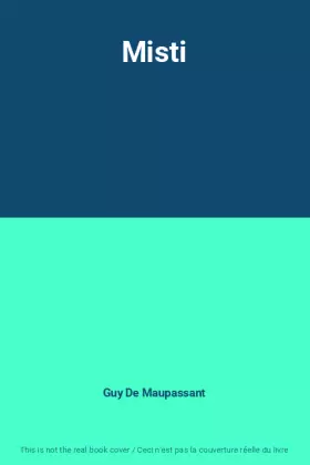 Couverture du produit · Misti