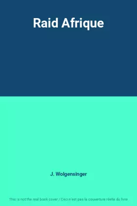 Couverture du produit · Raid Afrique