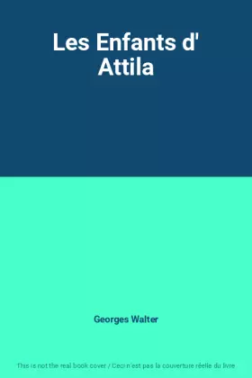 Couverture du produit · Les Enfants d' Attila