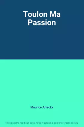Couverture du produit · Toulon Ma Passion