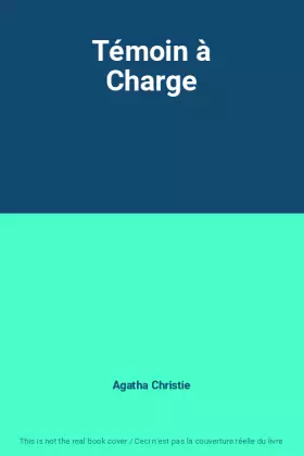 Couverture du produit · Témoin à Charge