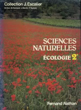 Couverture du produit · SCIENCES NATURELLES ECOLOGIE 2°