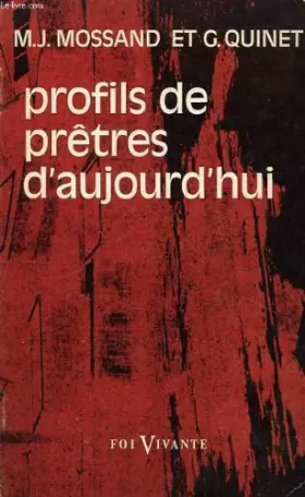 Couverture du produit · Profils de pretres d'aujourd'hui