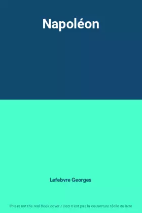 Couverture du produit · Napoléon