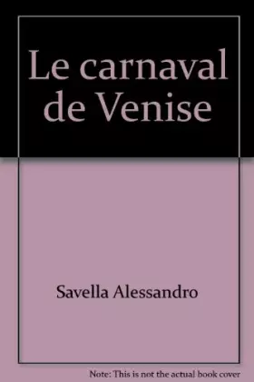 Couverture du produit · Le carnaval de Venise