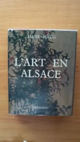Couverture du produit · L'ART EN ALSACE.