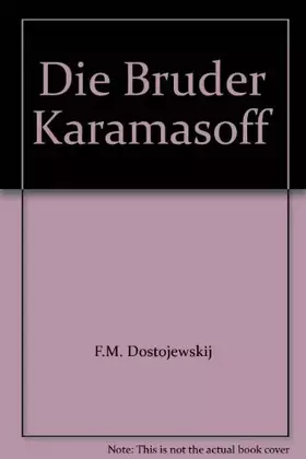 Couverture du produit · Die Bruder Karamasoff
