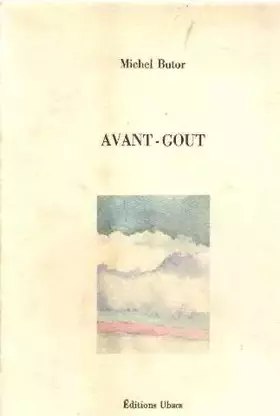 Couverture du produit · Avant-gout