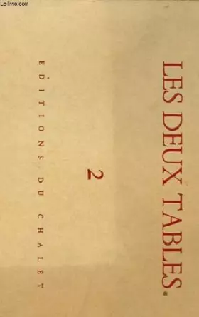 Couverture du produit · Les deux tables 2