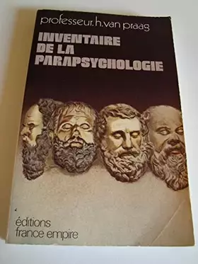 Couverture du produit · Inventaire de la parapsychologie