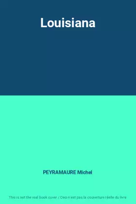 Couverture du produit · Louisiana