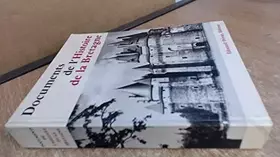 Couverture du produit · Documents de l'Histoire de la Bretagne