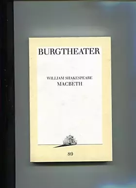 Couverture du produit · Macbeth. ( Burgtheater 1992 Programmbuch 89),