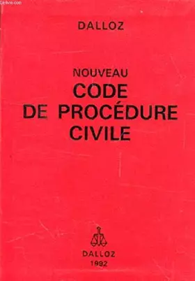 Couverture du produit · Code de procédure civile