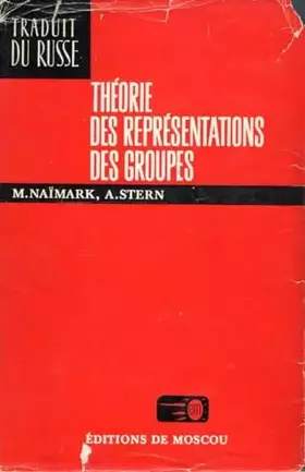 Couverture du produit · Théorie des représentations des groupes