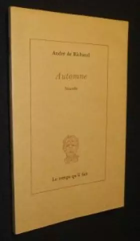 Couverture du produit · Automne [Paperback] André de Richaud