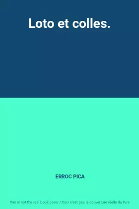 Couverture du produit · Loto et colles.