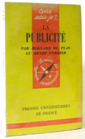 Couverture du produit · La Publicité