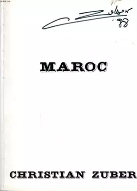 Couverture du produit · Maroc.