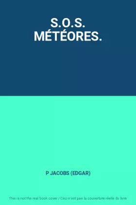 Couverture du produit · S.O.S. MÉTÉORES.