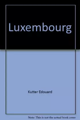 Couverture du produit · Luxembourg.