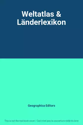 Couverture du produit · Weltatlas & Länderlexikon