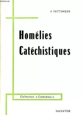 Couverture du produit · HOMELIES CATECHISTIQUES