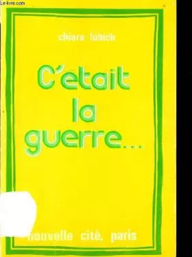 Couverture du produit · C'etait la guerre