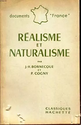 Couverture du produit · REALISME ET NATURALISME