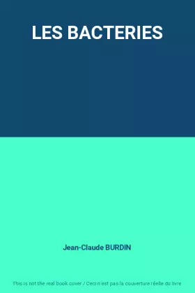 Couverture du produit · LES BACTERIES