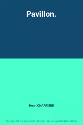 Couverture du produit · Pavillon.