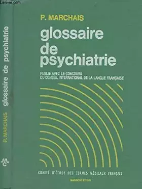 Couverture du produit · Glossaire de Psychiatrie