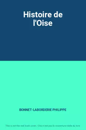 Couverture du produit · Histoire de l'Oise