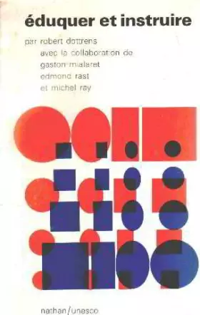 Couverture du produit · Eduquer et instruire
