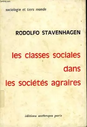 Couverture du produit · Les classes sociales dans les sociétés agraires