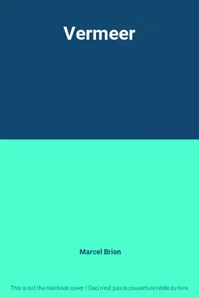 Couverture du produit · Vermeer