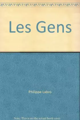 Couverture du produit · Les gens