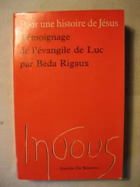 Couverture du produit · Témoignage de l'évangile de Luc
