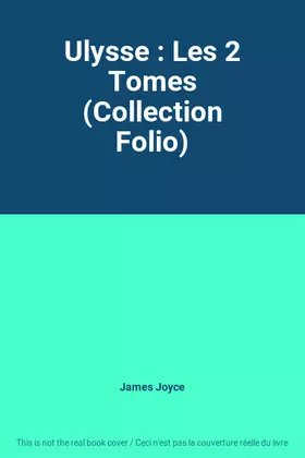 Couverture du produit · Ulysse : Les 2 Tomes (Collection Folio)