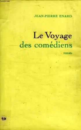 Couverture du produit · Le voyage des comediens.