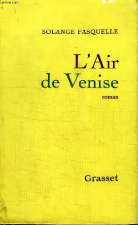 Couverture du produit · L air de venise.