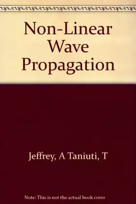 Couverture du produit · Non-Linear Wave Propagation