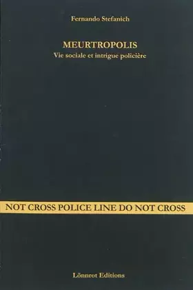 Couverture du produit · Meurtropolis: Vie sociale et intrigue policière